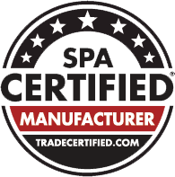 Master Spas is een Spa gecertificeerde fabrikant van tradecertified.com