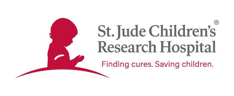 logo voor St. Jude Children's Research Hospital