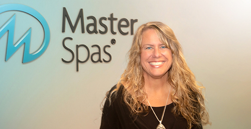 Julie Hess wordt lid van het Master Spas executive team