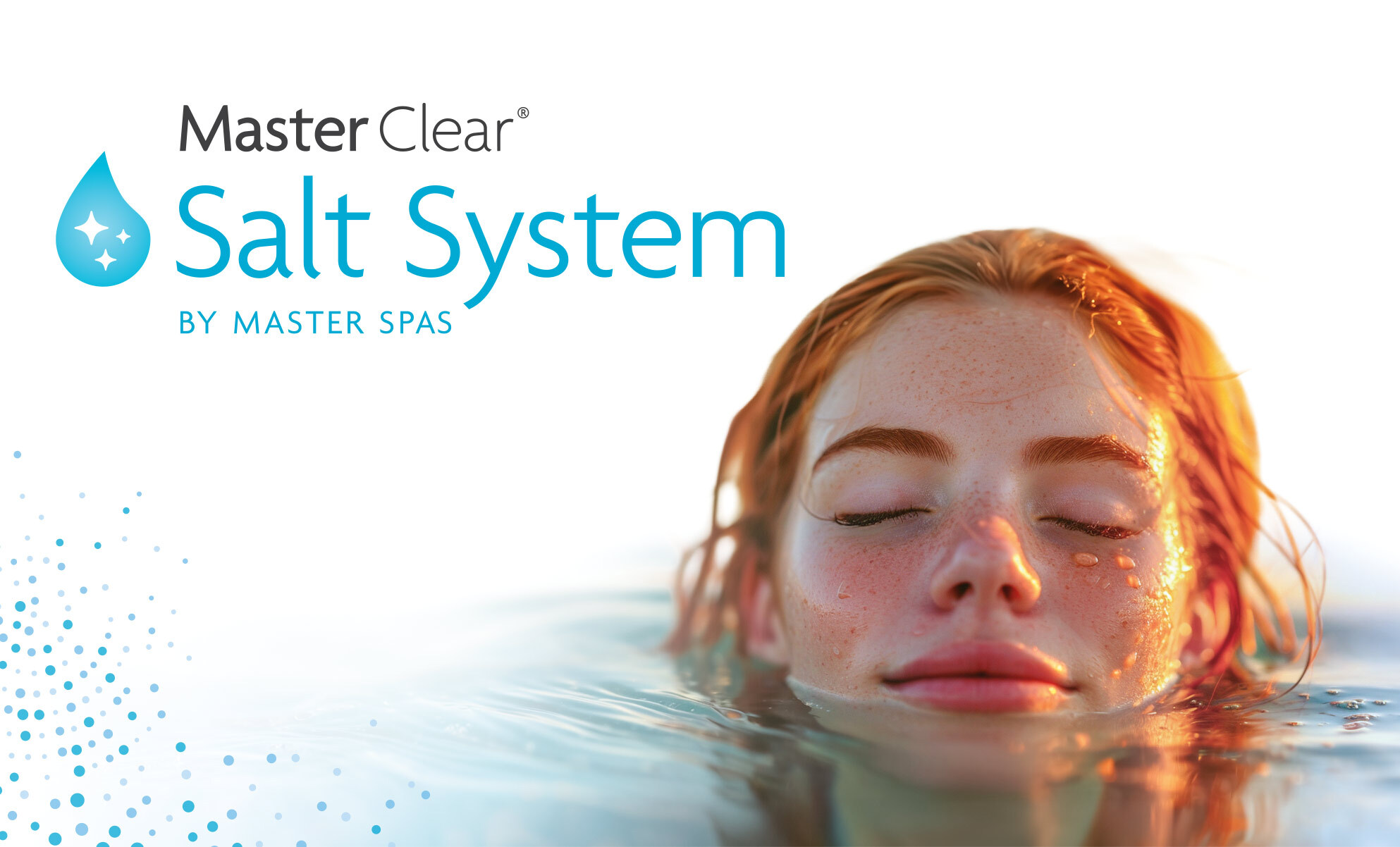 schoon helder water in een bubbelbad