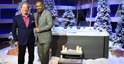 Master Spas geeft 5 bubbelbaden weg in de steve harvey show