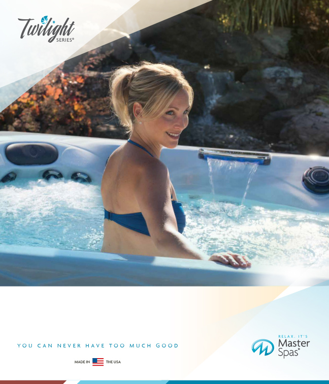 Download de brochure Twilight Series Hot Tubs