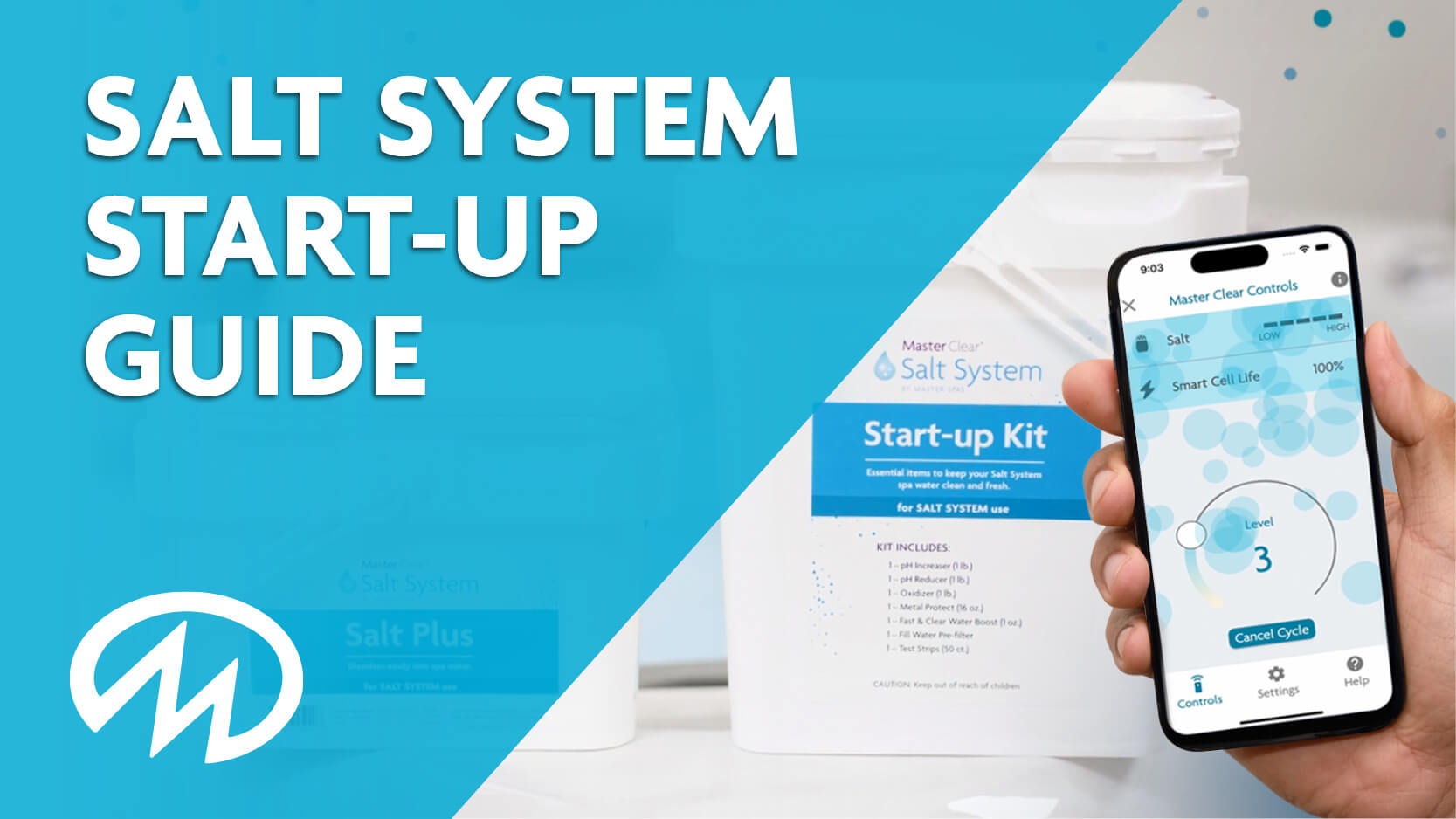 Opstartgids voor zoutsysteem